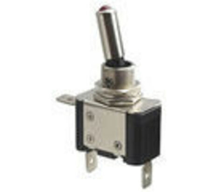 Тумблер трехпозиционный ON-OFF 12В/25А 3P