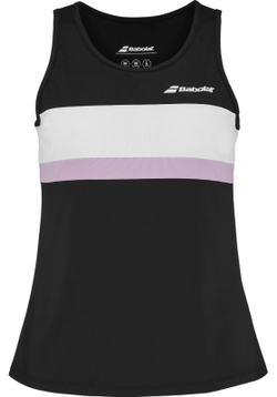 Женский топ теннисный Babolat Padel Tank Woman - черный
