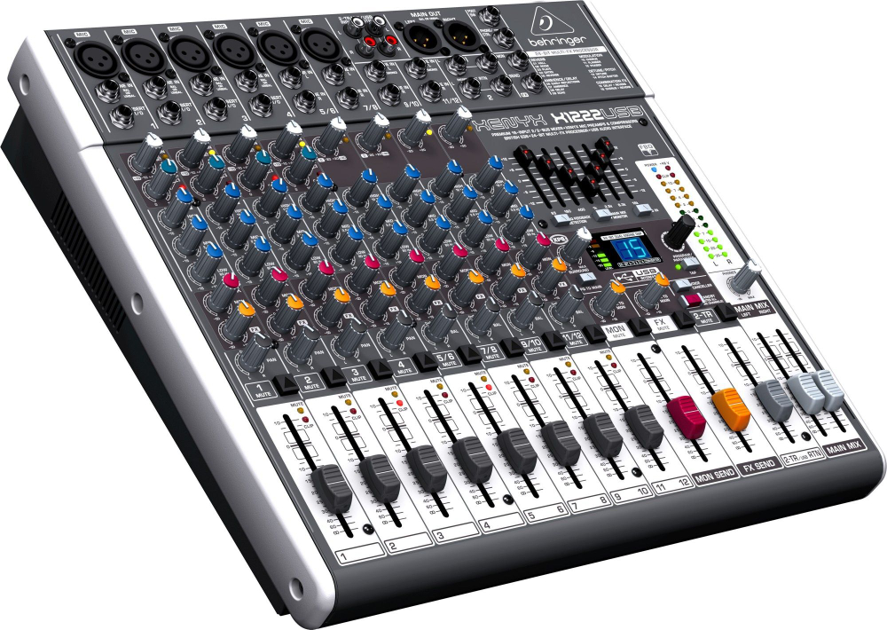 МИКШЕРНЫЙ ПУЛЬТ BEHRINGER XENYX X 1222USB
