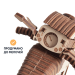 Деревянный конструктор Мотоцикл Гроза дорог (DROVO)