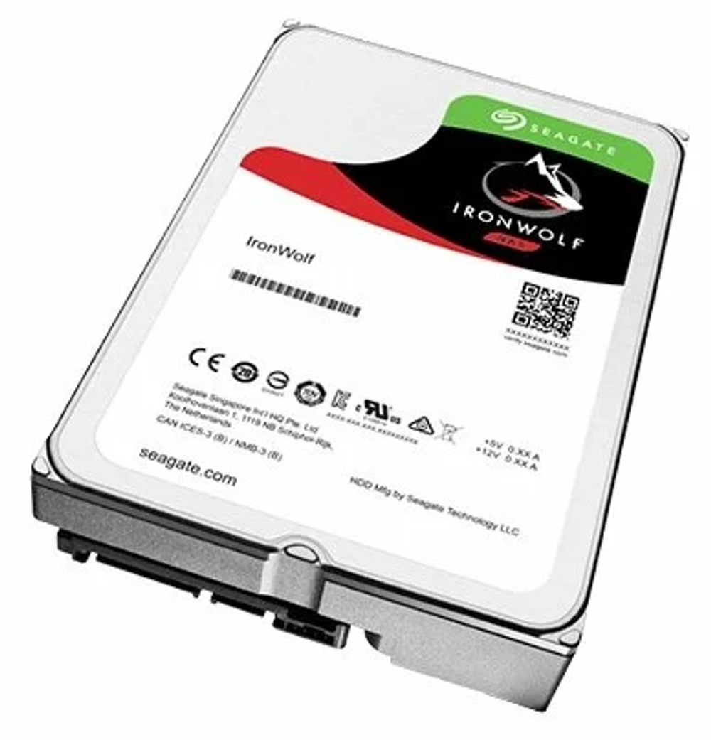 Жесткий диск для NAS систем 8Tb HDD Seagate IronWolf SATA 6Gb/s 7200rpm 3.5" 256Mb ST8000VN004