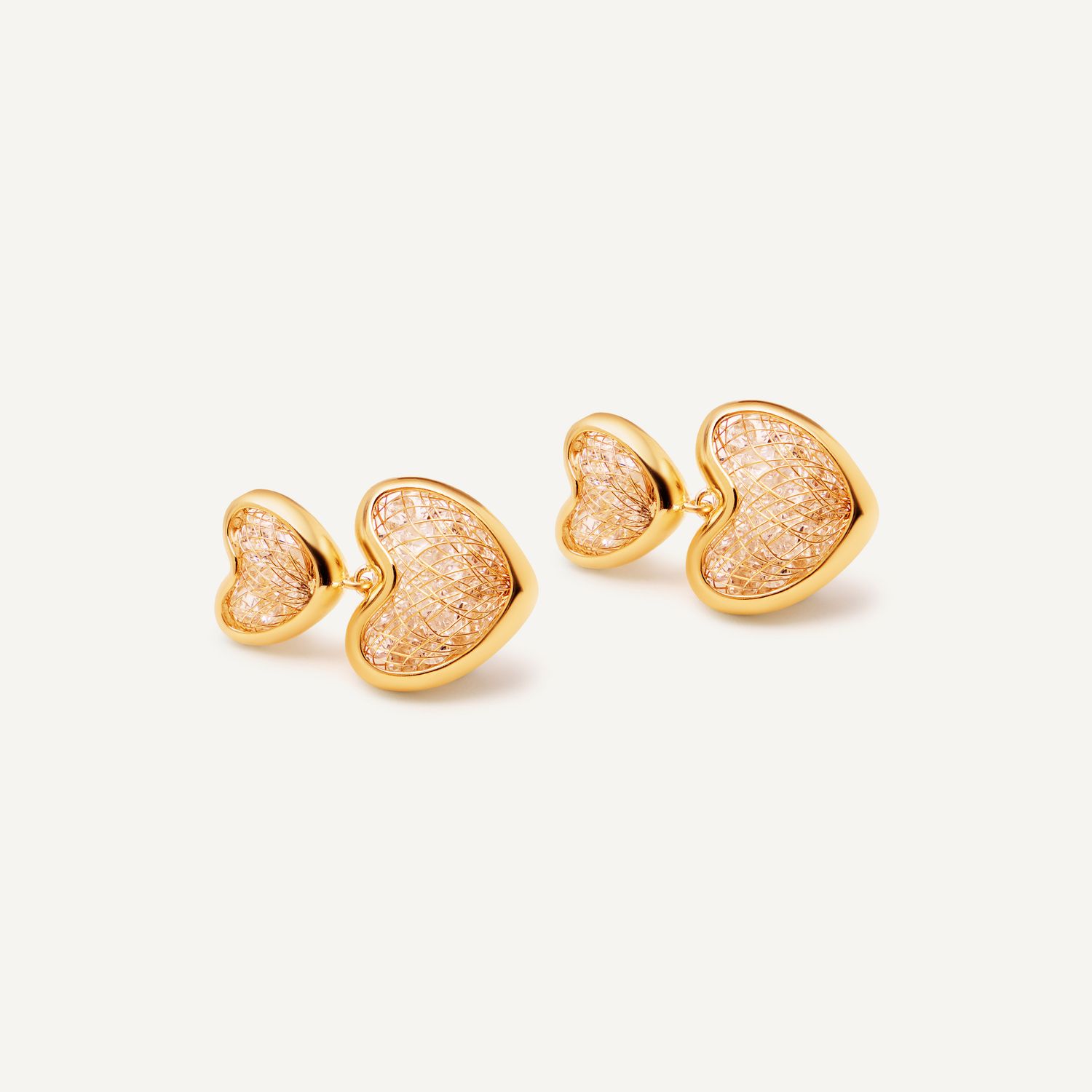 Серьги Luculent Heart Earrings – Gold