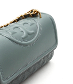 кожаная сумка через плечо fleming TORY BURCH - морской(75576)