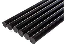 Стержень 6 шт. (200х11 мм; черный) по ковролину/коже для клеевого пистолета STAYER 2-06821-D-S06