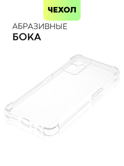 Чехол BROSCORP для realme 9i;Oppo A96 оптом (арт. RM-9i-HARD-TPU-TRANSPARENT)
