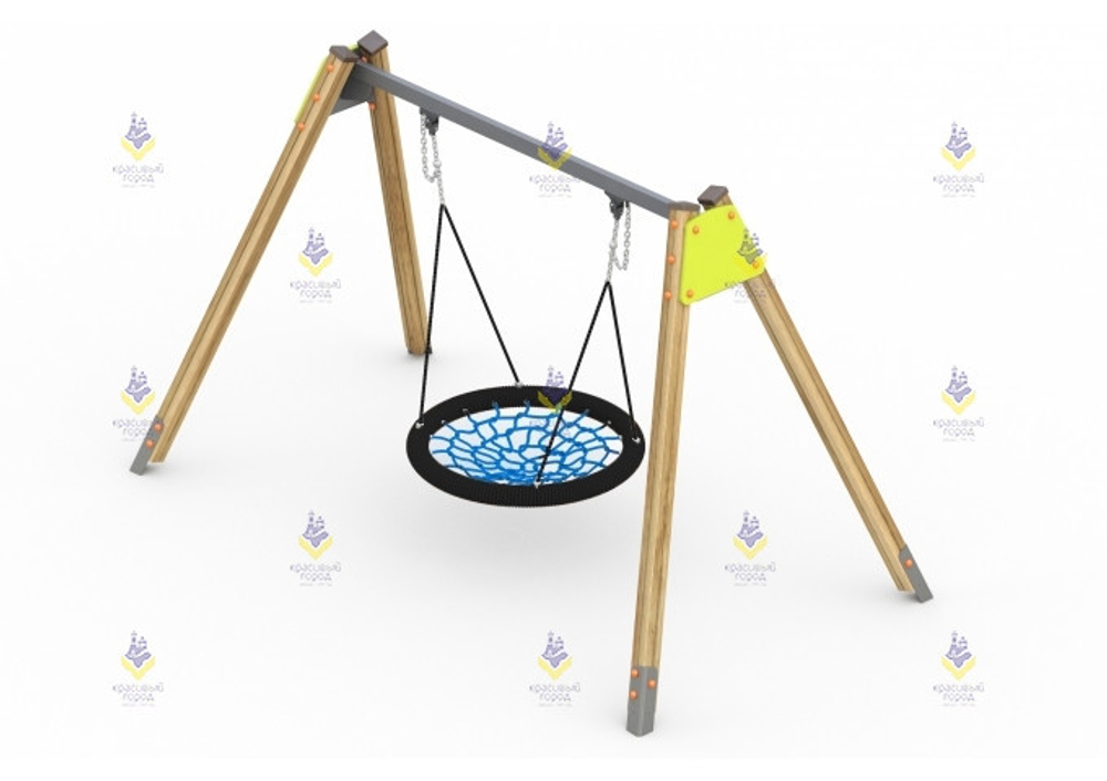 Качель Гнездо с механизмом качания