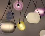 Pendant design lamp  Capsula by Brokis (Yellow)
