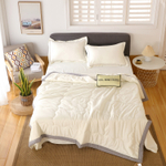 Комплект постельного белья Однотонный Сатин с Одеялом (простынь на резинке) FBR007