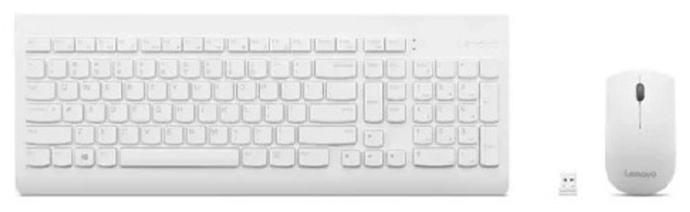 Клавиатура Lenovo 510 Wireless Combo GX31F38001 белый
