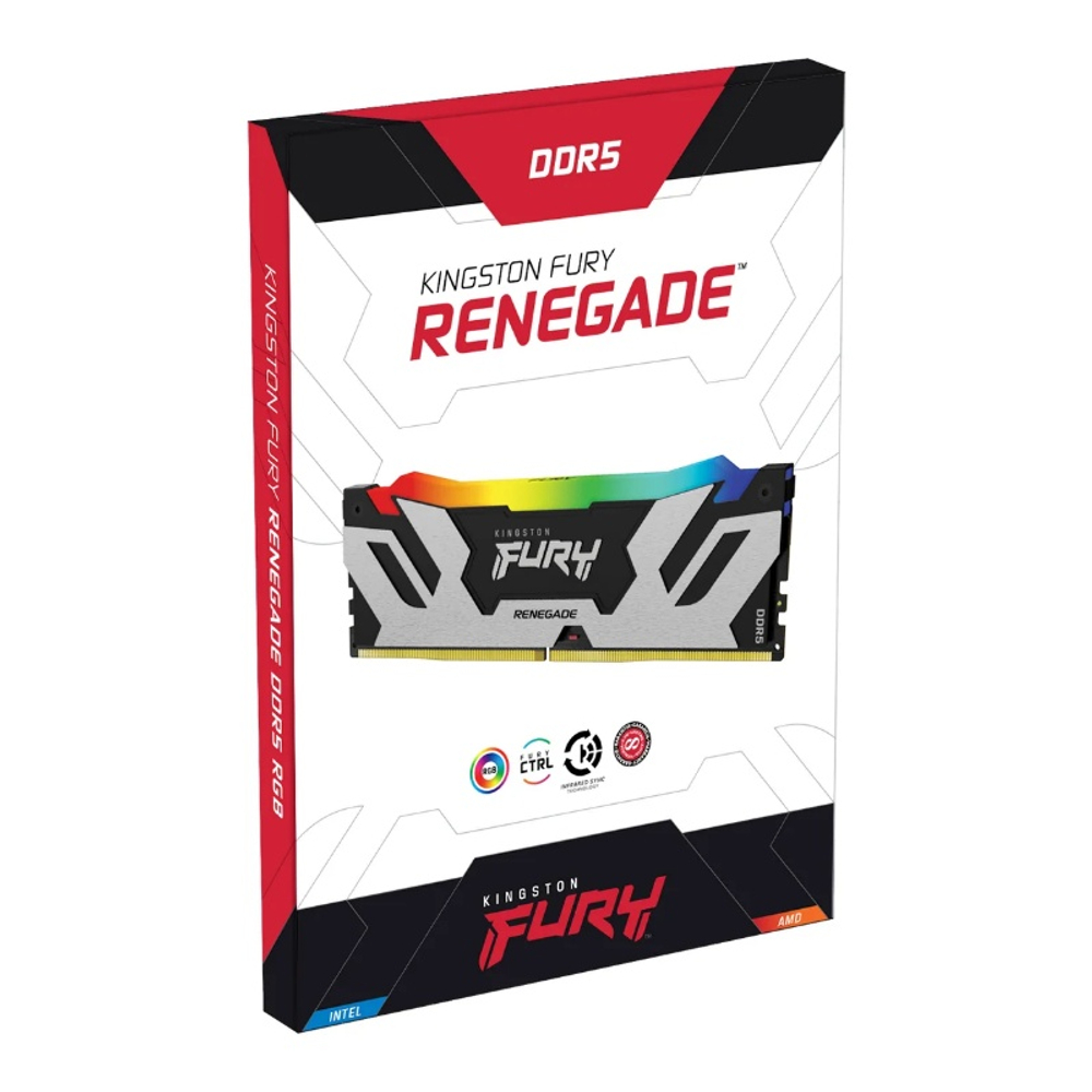Оперативная память Kingston 48GB 6000MT/s DDR5 CL32 DIMM FURY Renegade RGB XMP