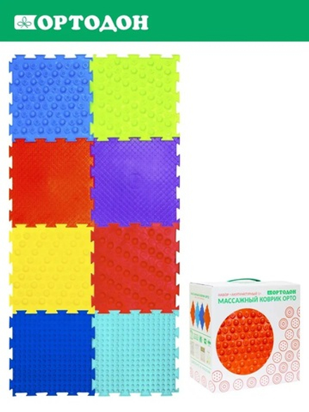 Массажный коврик - Ортодон - № 7 Бодрость (8 пазлов)