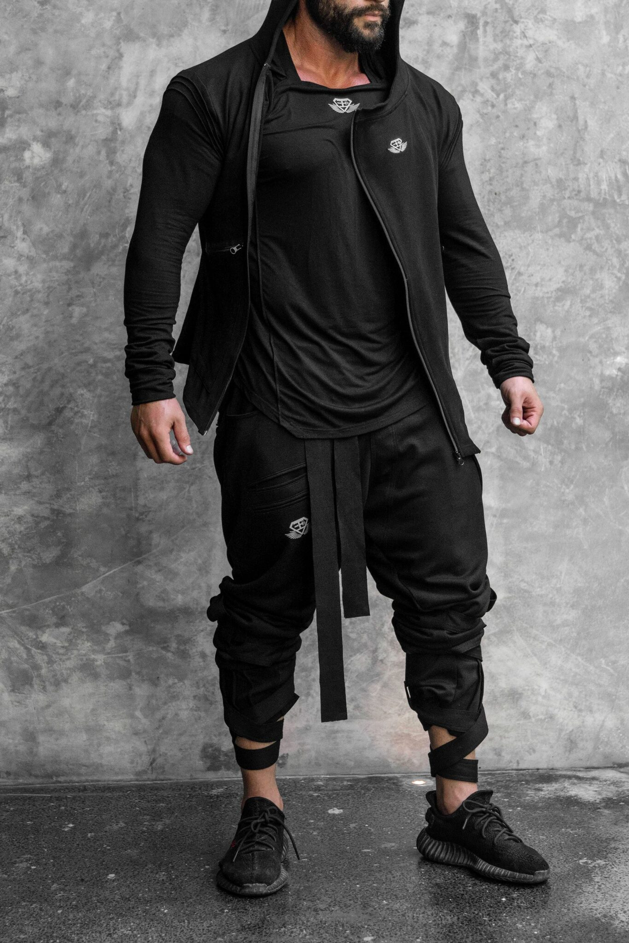 Кофта BODY ENGINEERS Atlantis Vest Black