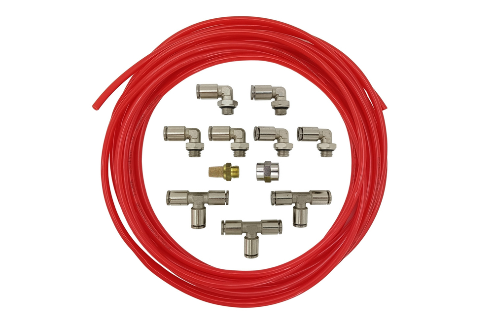 Комплект вывода сапунов УАЗ с КПП и РК Dymos (фильтр глушителя)