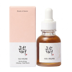 Восстанавливающая сыворотка для упругости кожи Beauty of Joseon Revive Serum Ginseng + Snail Mucin, 30мл