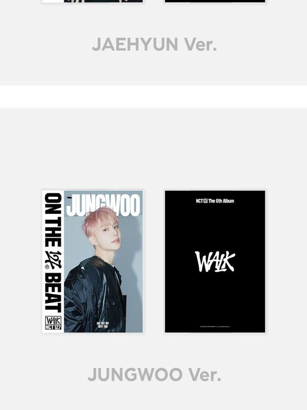 товары NCT 127 - WALK MD PHOTO PENCIL BOARD