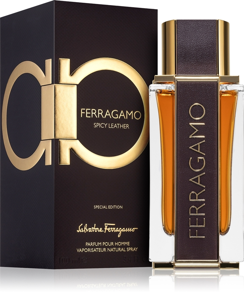 Ferragamo Ferragamo Spicy Leather парфюмированная вода для мужчин
