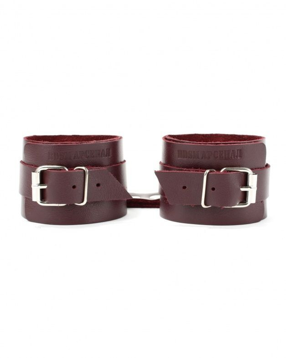 Бордовые наручники Maroon Handcuffs (Цвет: бордовый)