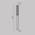 Ландшафтный светильник Maytoni EXPO O480FL-L25B3K