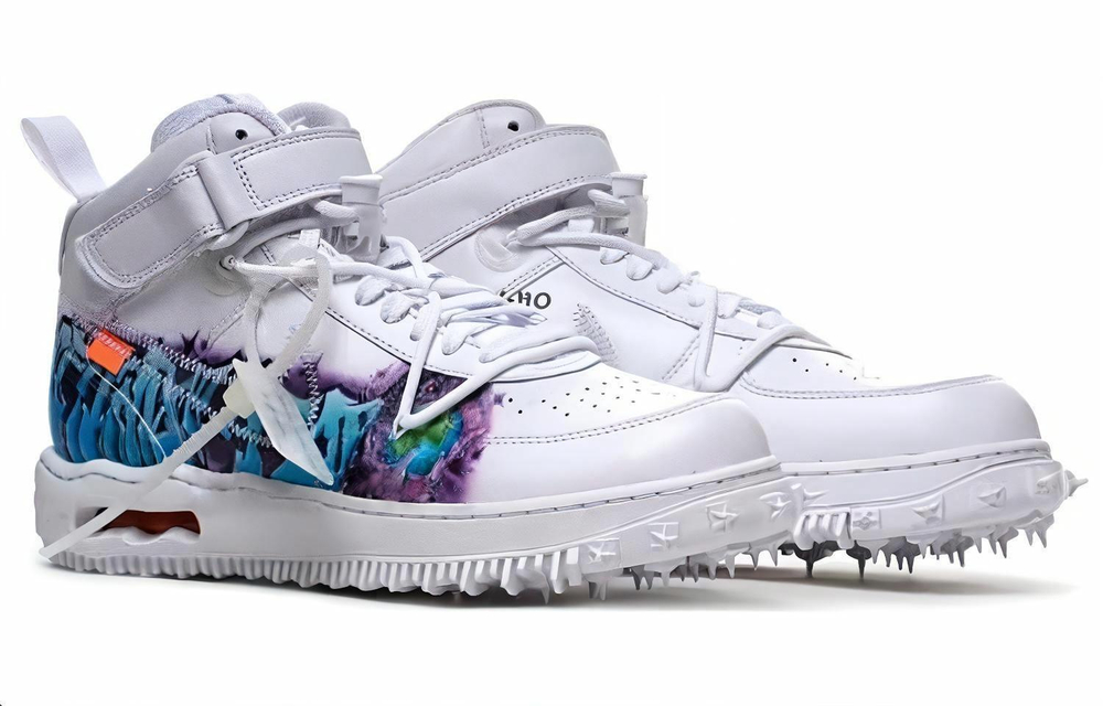Кроссовки Off-White X Nike Air Force 1 "Graffiti"