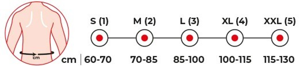 Корсет поясничный эластичный 135 Variteks