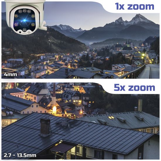 Уличная 4G видеокамера 2Мп, Камхай, с 5Х оптическим увеличением