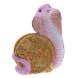 GAEM Копилка "Змея", L8,5 W6 H10,5 см, 4в.