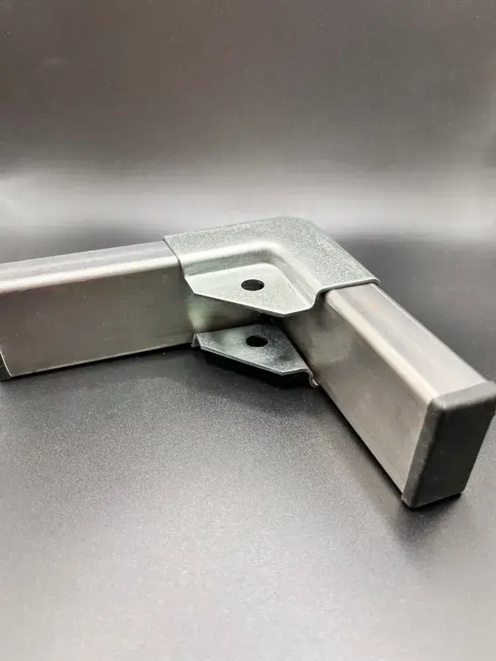 Крепеж для теплиц Г-образный 20х20 мм краб-система, подходит для стеллажа, 4 пары - толщина металла 1.5мм