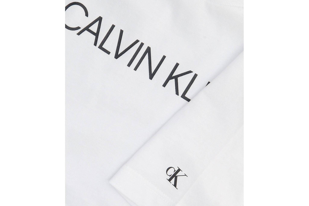 футболка institutional Calvin Klein Jeans - белый(IB0IB00347)