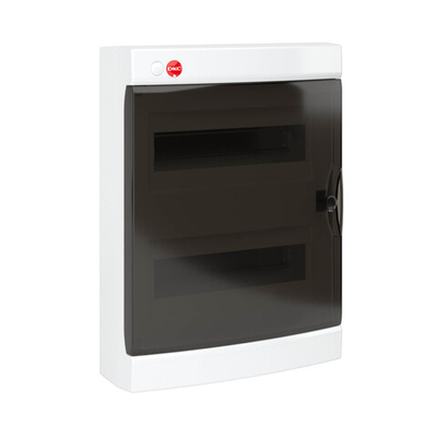 Щиток настен. с дверцей 24(2х12) мод., IP 41, белый