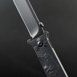 Нож складной Перемен Зубры (блеквош)