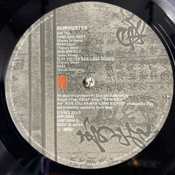 Винтажная виниловая пластинка LP Styx Reppoo (Japan 1981) (Obi) Renegade