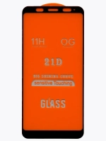 Защитное стекло Glass для Xiaomi Redmi Note 5/ Note 5 Pro, полный клей 21D, черная рамка