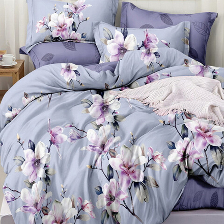 Набор наволочек из 2штук "ВЛ. СИРЕНЬ", поплин, 100% хлопок, Россия.