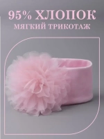 Повязка на голову бантик для девочки