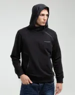 Худи We Don’t Care Diagonal Zip Hoodie Black