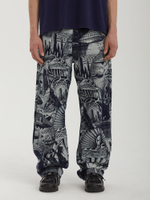 Мужские Джинсы Apocalypse Jacquard