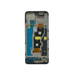 Дисплей для Tecno Spark 30 4G (KL6) с тачскрином и рамкой Черный - OR