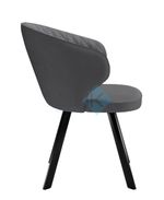 Стул DikLine 249 поворотный опоры чёрные