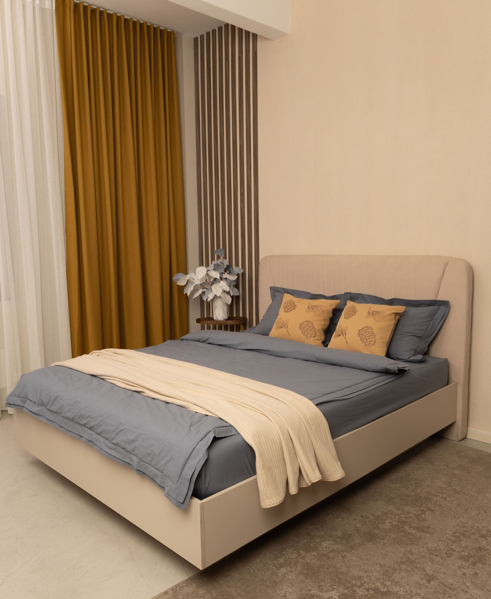 Плед-покрывало бежевое, в ассортименте