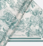 Шелковый топ Dioriviera с принтом Toile de Jouy Sauvage от Dior