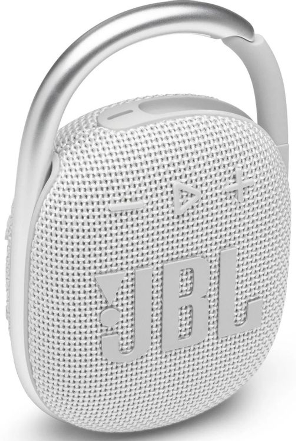 Колонка портативная JBL Clip 4, 5Вт, белый [jblclip4wht]