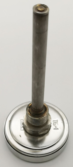 Термометр биметаллический ТБ-1 (-50+50) 100 мм,1.5 ,осевой