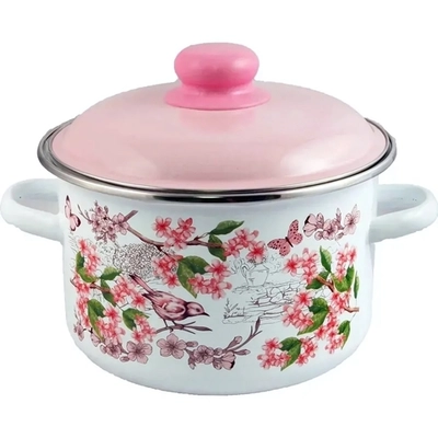 Кастрюля эмал цил Bird 2,0л ТМ Appetite