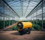 Тепловая пушка дизельная OURMASTER DV 290 - непрямого нагрева / 85 кВт / промышленная