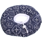 Воротник ветеринарный на кулиске «ЛЮБИМЫЙ БРО», классика, р M, окружность шеи 17-27см (лейбл)