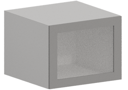 Кухня Модуль ШВГС 619 Графит / Лайт Грей