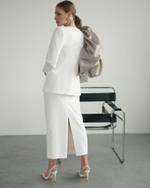 Жакет «Бублик» в жемчужном