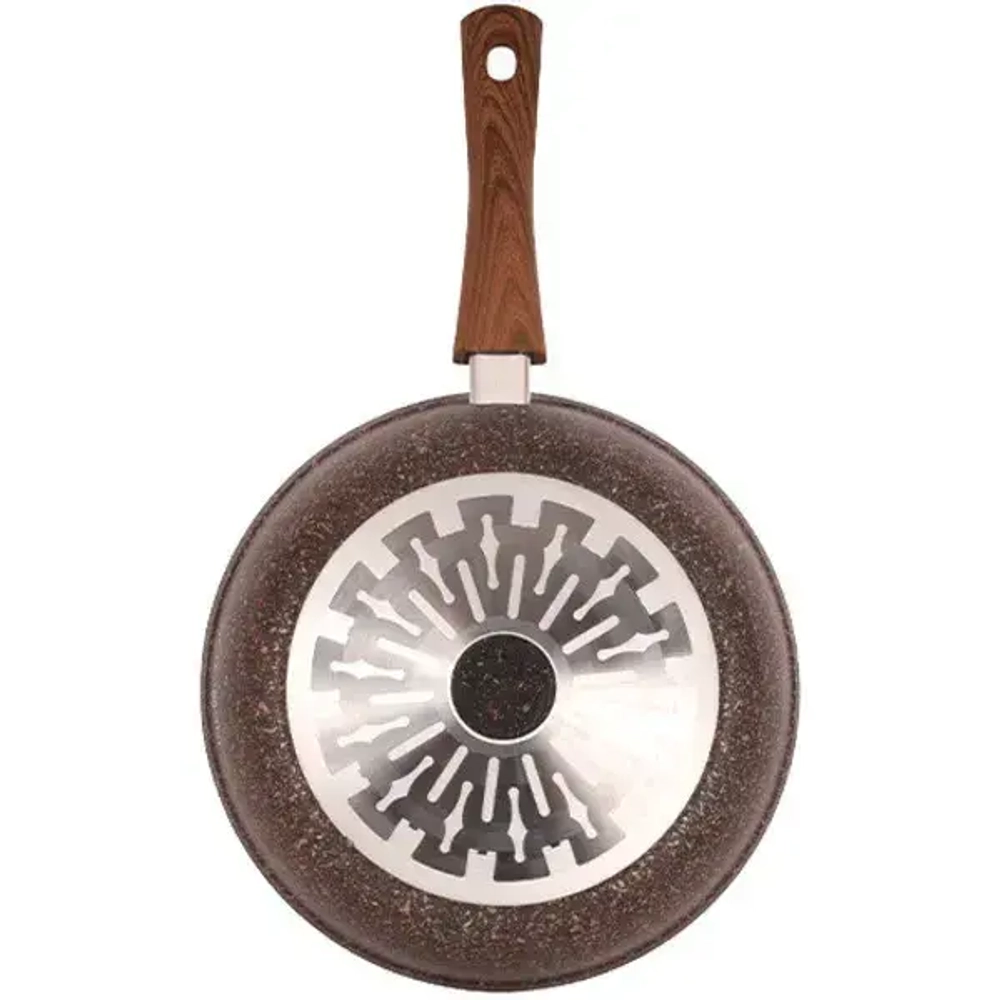 Сковорода 26*6,5см со съемной ручкой «Granit Ultra Induction» (red) сгаи262а