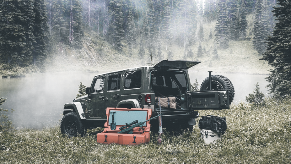 Мультифункц. кейс Box X 120л (оливковый)