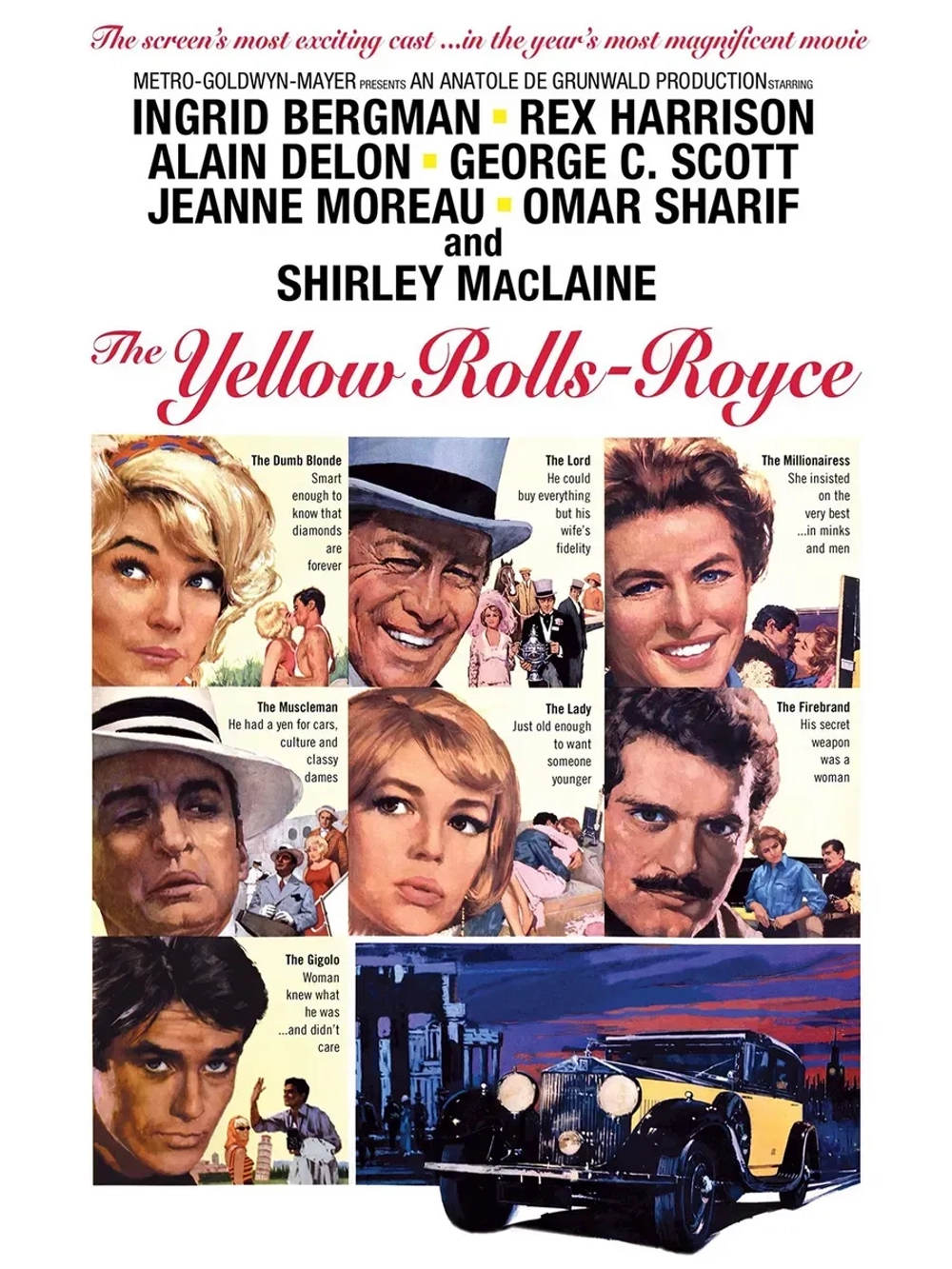 Желтый роллс-ройс (1964 (КИНО USB)